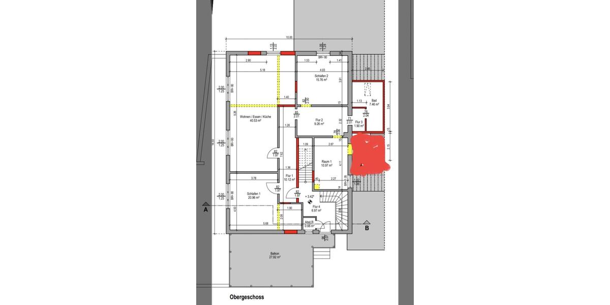 Etagenwohnung Lüchow (Wendland) - 4 Zimmer, 117 m&sup2;, 900&euro; | Angebot:24847376