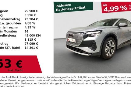 Audi Q4 65.644 km 28.980 &euro; Fürth 90763