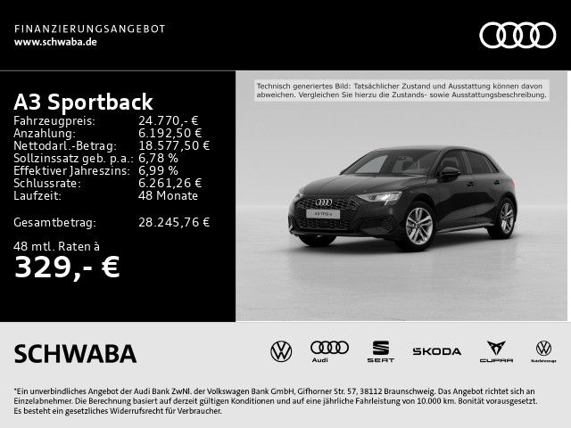 Audi A3 38.600 km 24.770 € Gersthofen 86368