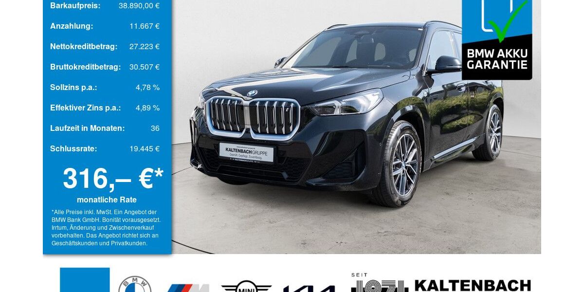 BMW iX1 28.539 km 38.890 &euro; Overath-Vilkerath 51491