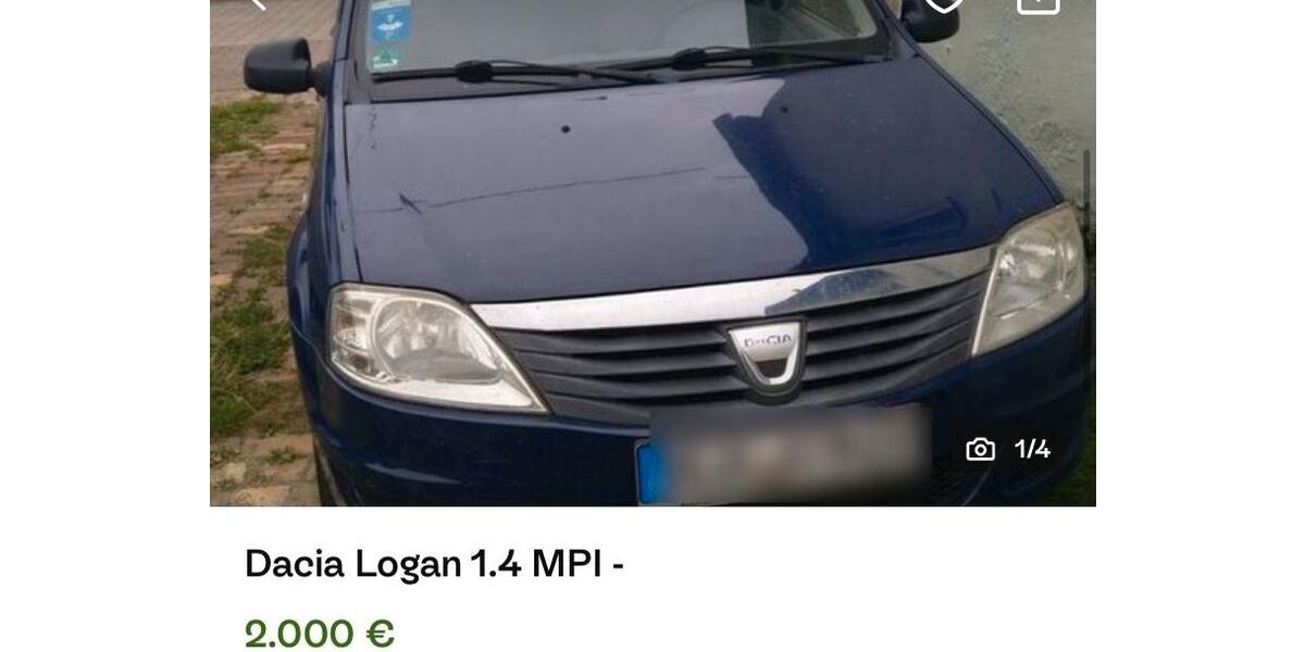 Dacia Logan 169.000 km 1.000 &euro; Weißenfels 06667