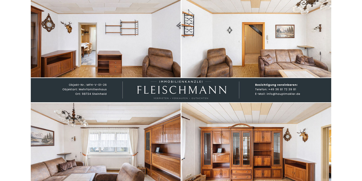 Gepflegtes Haus im Ortskern von Neuhaus am Rennweg mit flexibler Nutzung - Zweifamilienhaus Neuhaus am Rennweg | Angebot:26442566