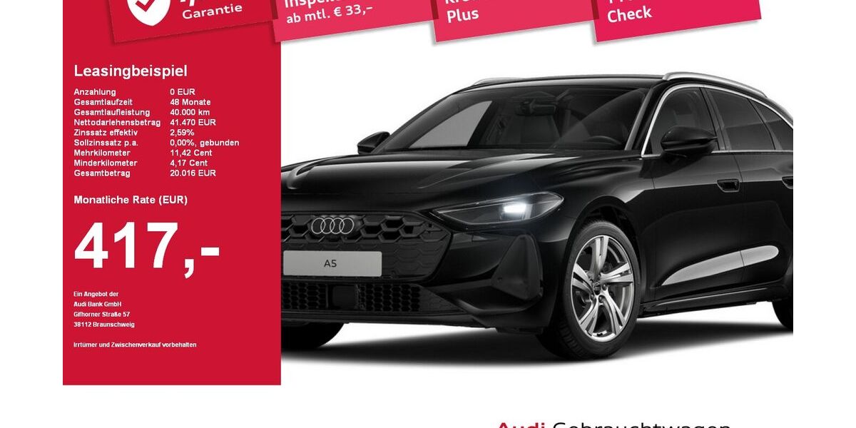 Audi A5 26.614 km 41.440 &euro; Plattling 94447