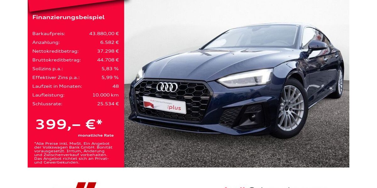 Audi A5 11.363 km 39.980 &euro; Wittenberge 19322