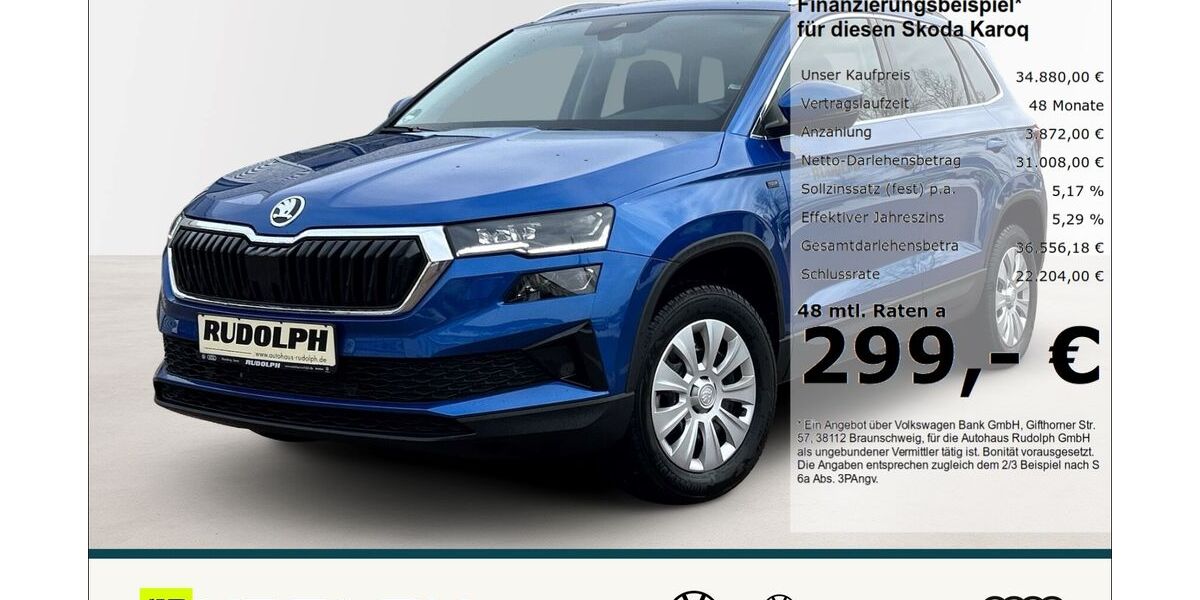 Skoda Karoq 10.000 km 34.880 &euro; Merseburg 06217