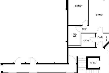 Wohnung Oldenburg Eversten - 2 Zimmer, 61 m&sup2;, 574&euro; | Angebot:27121029