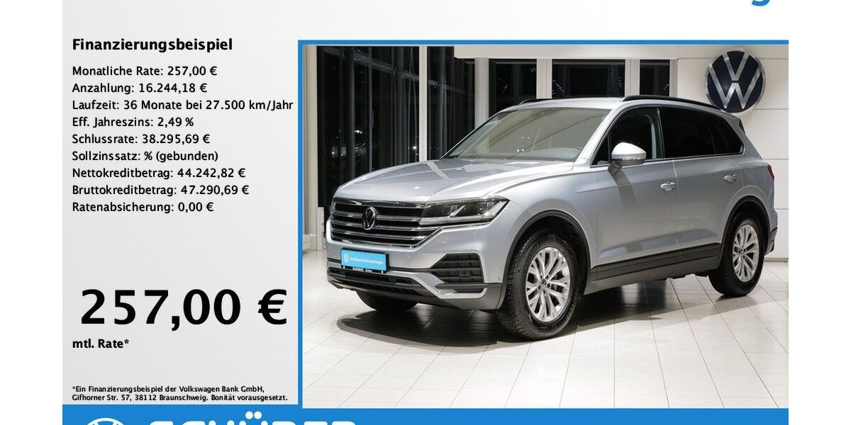 VW Touareg 14.078 km 60.487 &euro; Dießen am Ammersee 86911