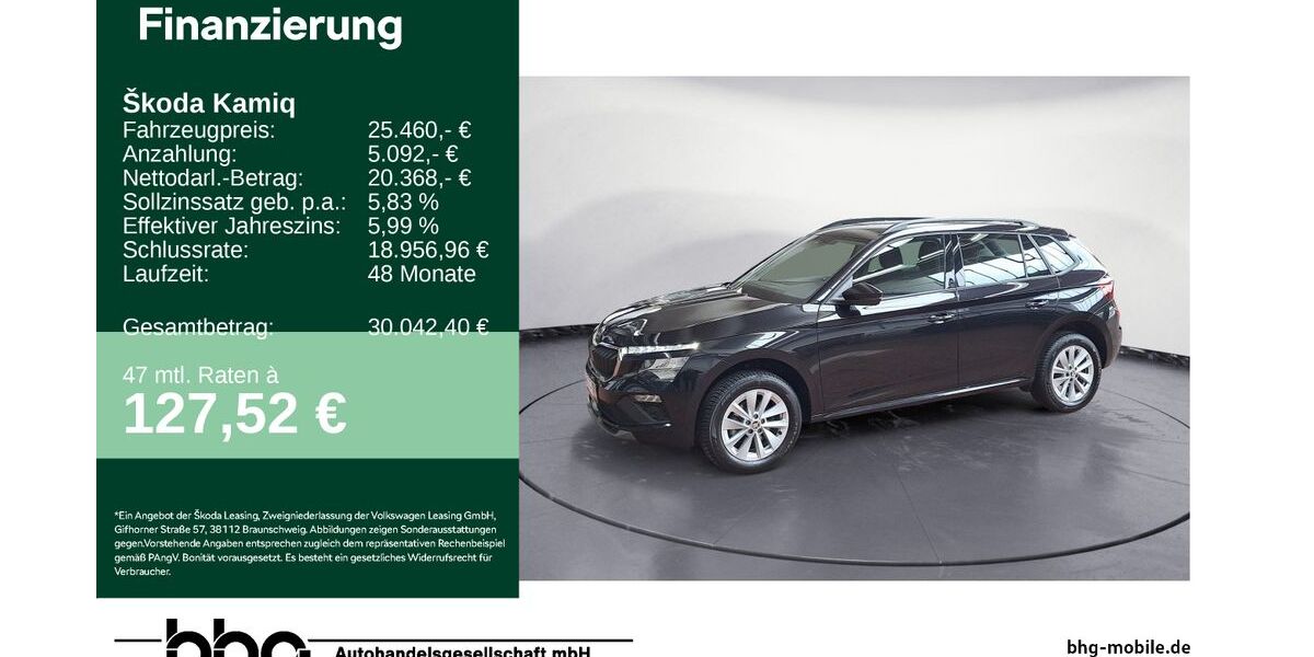 Skoda Kamiq 22.206 km 25.460 &euro; Ettlingen 76275