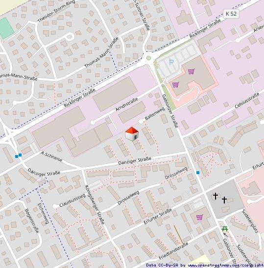 Erdgeschoßwohnung Trappenkamp - 3 Zimmer, 73 m&sup2;, 520&euro; | Angebot:24976838