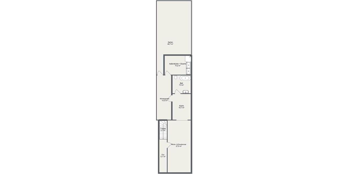 Reihenhaus Wassenberg - 3 Zimmer, 100 m&sup2;, 1.300&euro; | Angebot:25975944