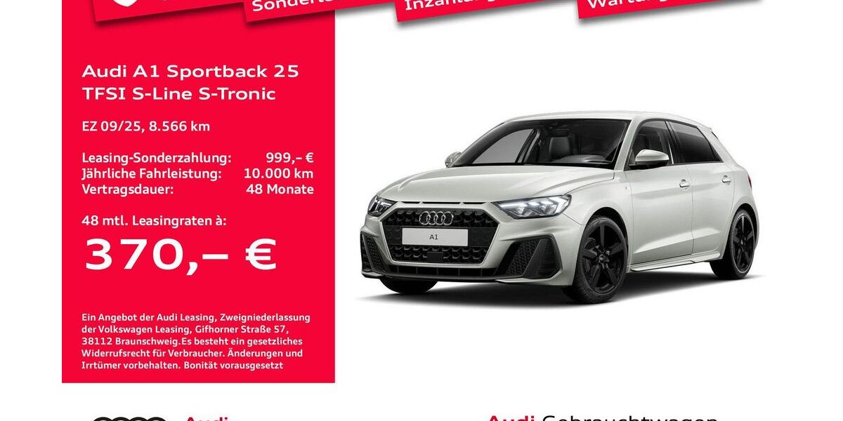 Audi A1 8.566 km 27.847 &euro; Bremen 28207