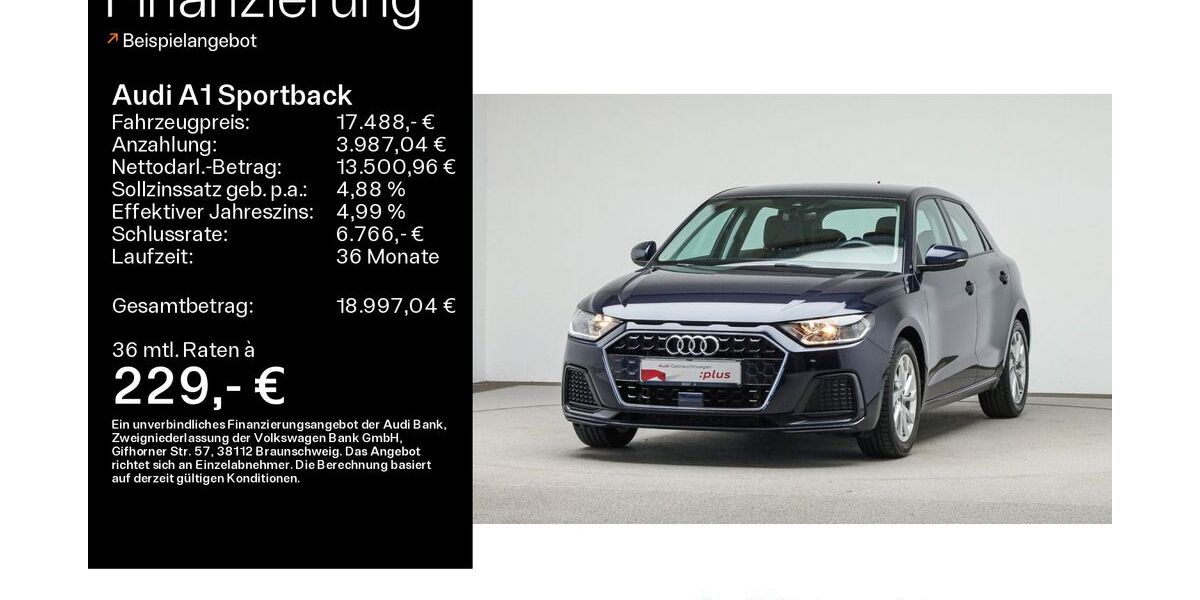 Audi A1 61.000 km 17.488 € Mühlheim 63165