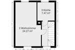 Reihenmittelhaus Leipzig Wahren - 5 Zimmer, 73 m&sup2;, 320.000&euro; | Angebot:26401109