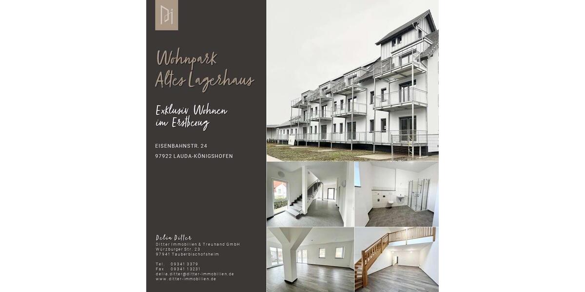 Erdgeschoßwohnung Lauda-Königshofen Königshofen - 2 Zimmer, 74 m&sup2;, 820&euro; | Angebot:23294474