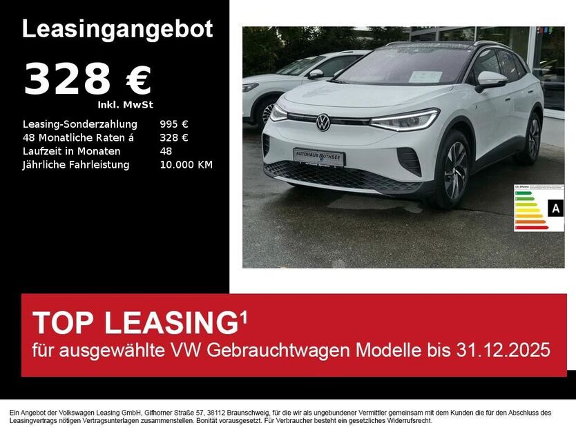 VW ID.4 4.673 km 36.220 € Hilpoltstein 91161