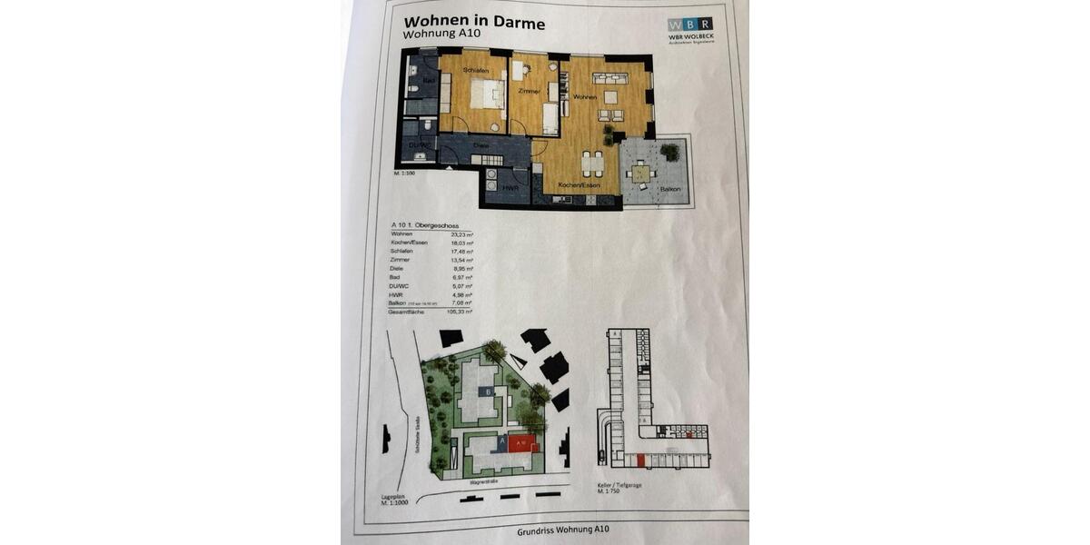 Etagenwohnung Lingen (Ems) Damaschke - 3 Zimmer, 104 m&sup2;, 450.000&euro; | Angebot:26518081