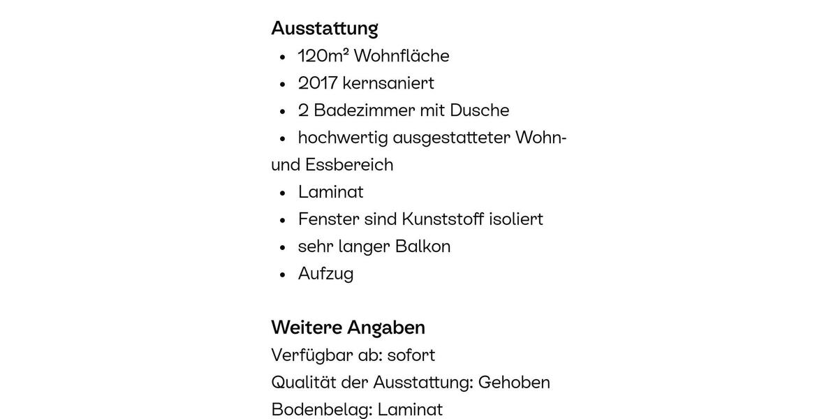 Etagenwohnung Salzgitter - 4 Zimmer, 120 m&sup2;, 199.000&euro; | Angebot:26339622