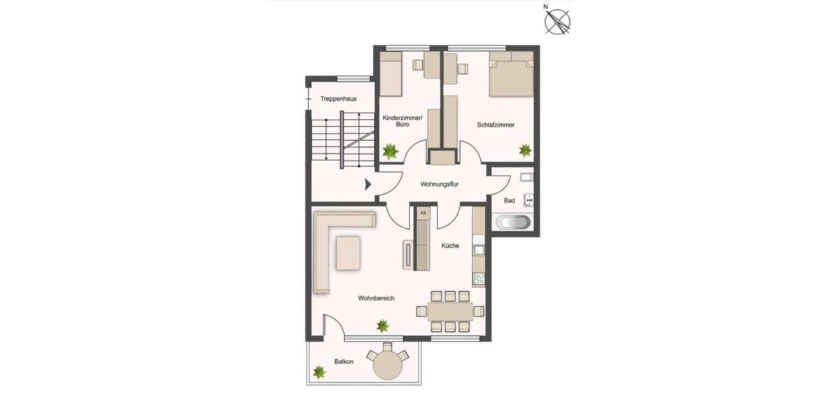 Schöne helle 3-Zimmer-Wohunng 29221 Celle 3 zimmer