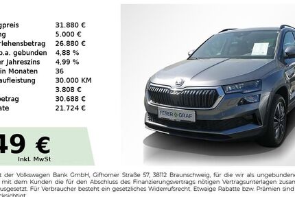 Skoda Karoq 27.250 km 30.450 &euro; Lauf an der Pegnitz 91207