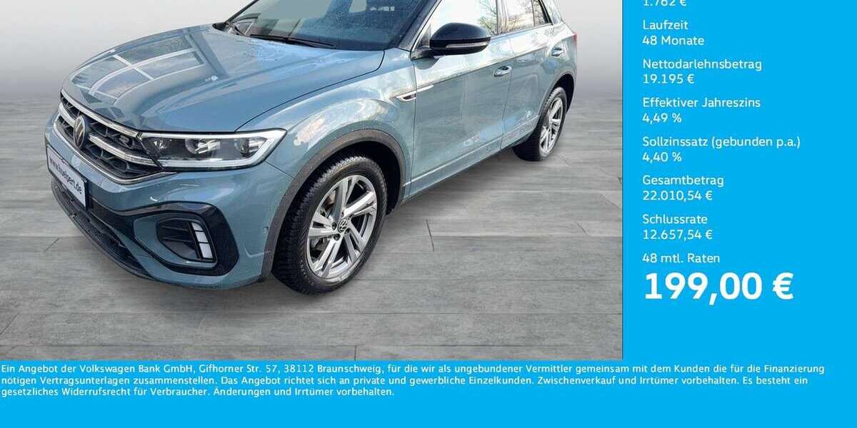 VW T-Roc 47.327 km 20.957 &euro; Unna 59423
