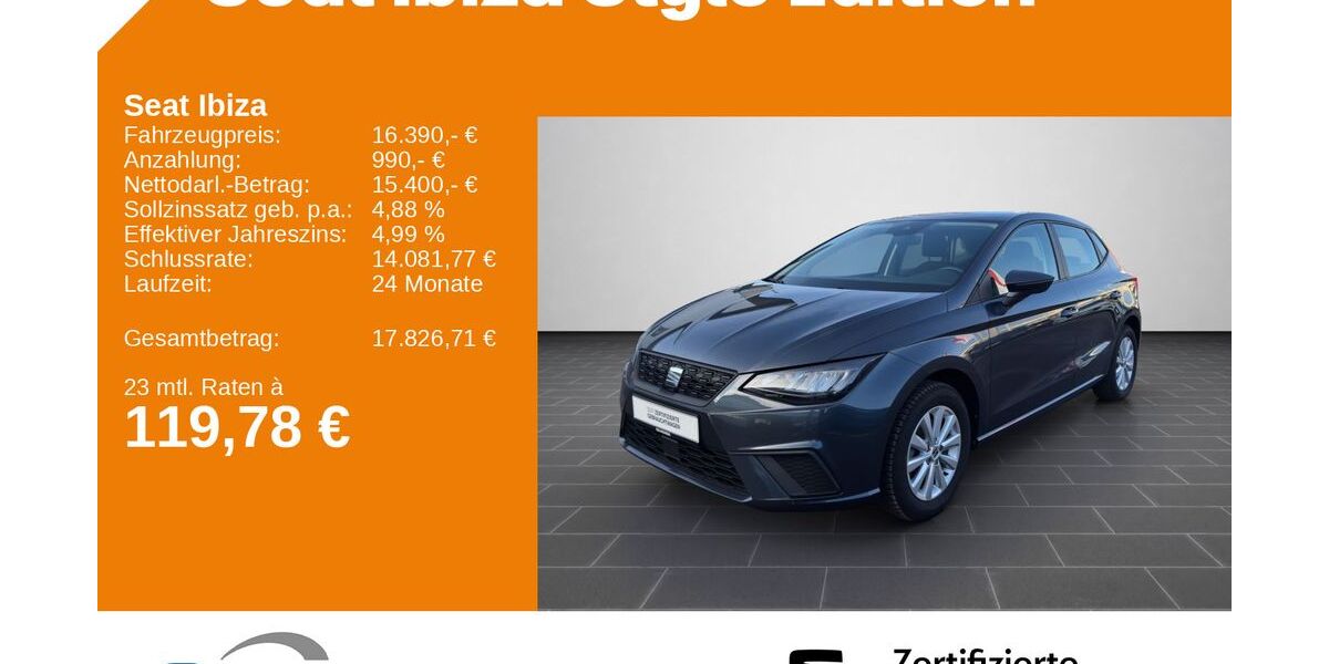 Seat Ibiza 48.144 km 16.290 &euro; Simmern 55469