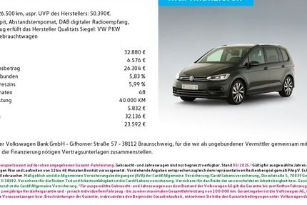 VW Touran 26.500 km 31.880 &euro; Bayreuth 95448