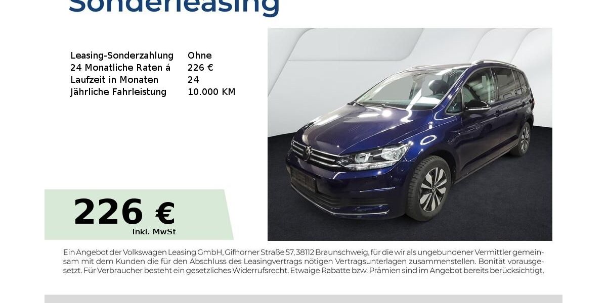 VW Touran 24.200 km 28.880 &euro; Erlangen 91058