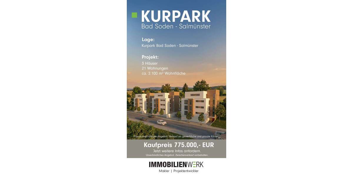 Grundstück Bad Soden Salmünster - 725.000&euro; | Angebot:27334164