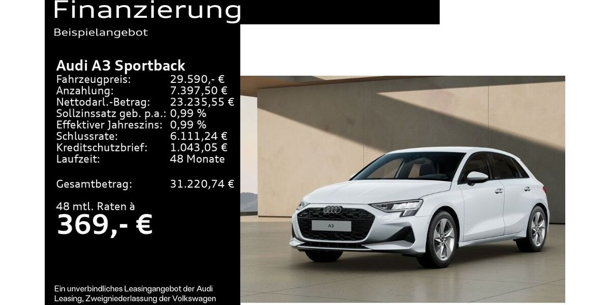 Audi A3 31.120 km 29.590 &euro; Bad Hersfeld 36251