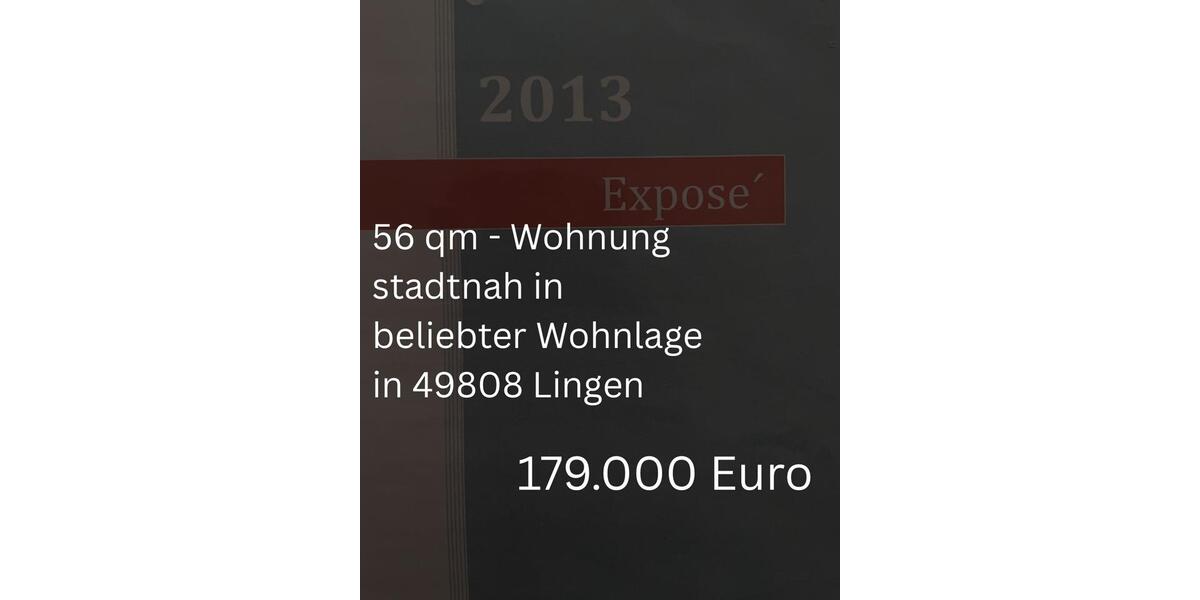 Eigentumswohnung mit Balkon, 56 qm, modern und zentrumsnah 2 zimmer