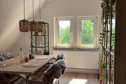 Indiv. Dachgeschoß-Wohnung 3ZKB + Spitzdach zent. in Donnerschwee