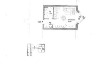 1-Zimmerwohnung in Gera Kleinaga am See 1 zimmer