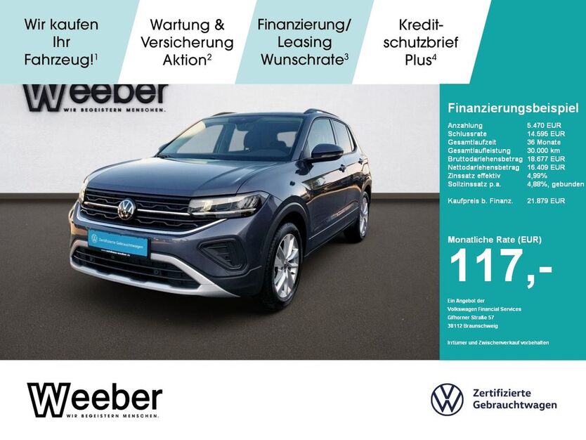 VW T-Cross 13.559 km 21.629 € Calw 75365