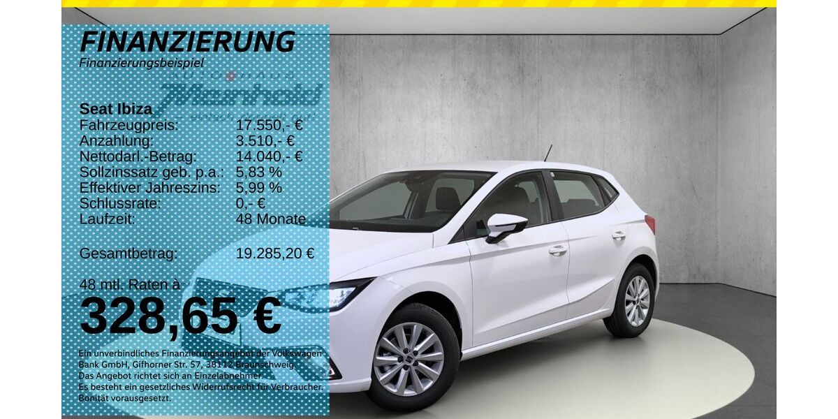 Seat Ibiza 1.010 km 17.550 &euro; Auerbach/Rebesgrün 08209