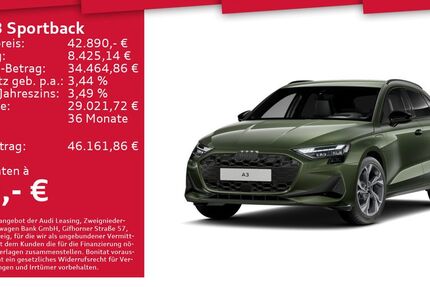 Audi A3 6.654 km 42.890 &euro; Dresden 01067
