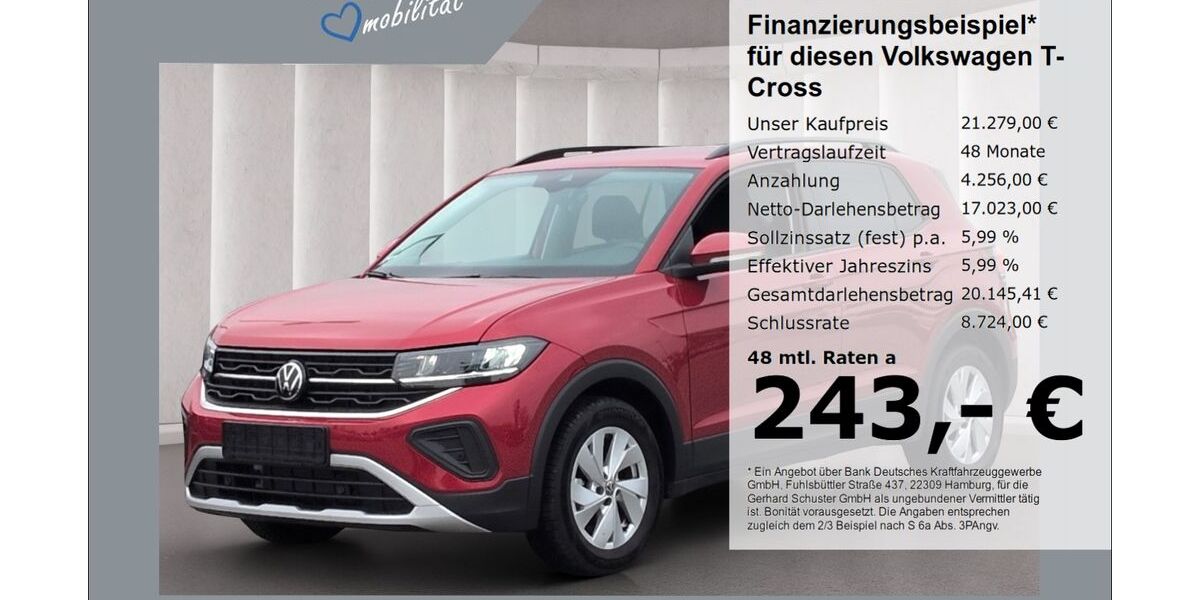 VW T-Cross 5.821 km 21.279 &euro; Ruhstorf 94099