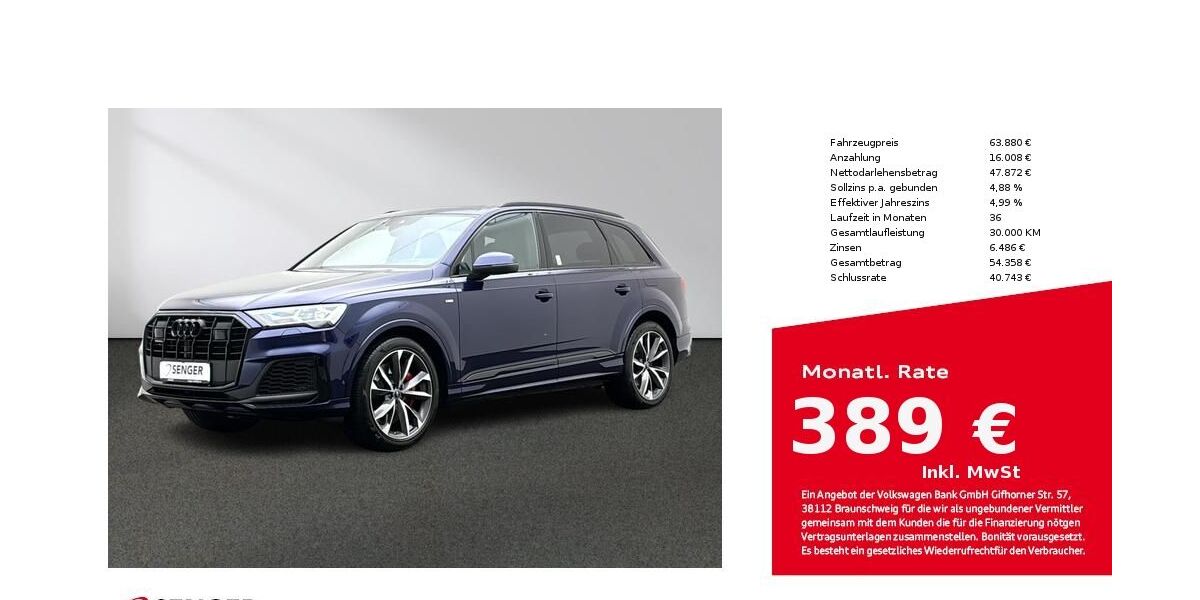 Audi Q7 45.550 km 63.880 &euro; Münster 48153