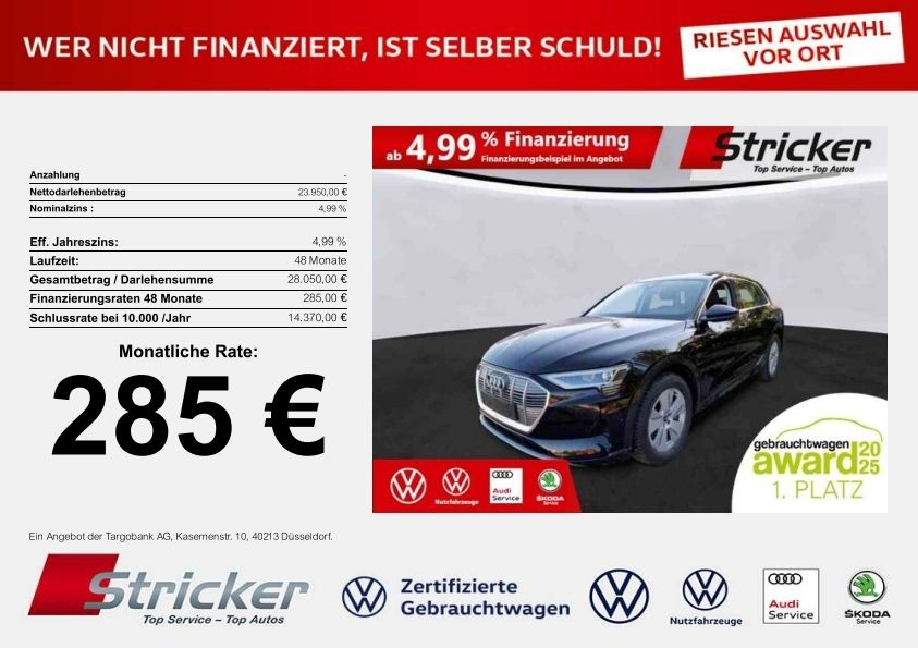 Audi e-tron 50.517 km 23.949 &euro; Horn-Bad Meinberg 32805