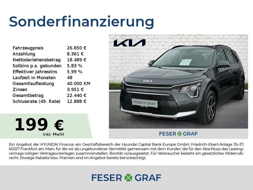 Kia Niro 8.443 km 24.850 € Roth 91154
