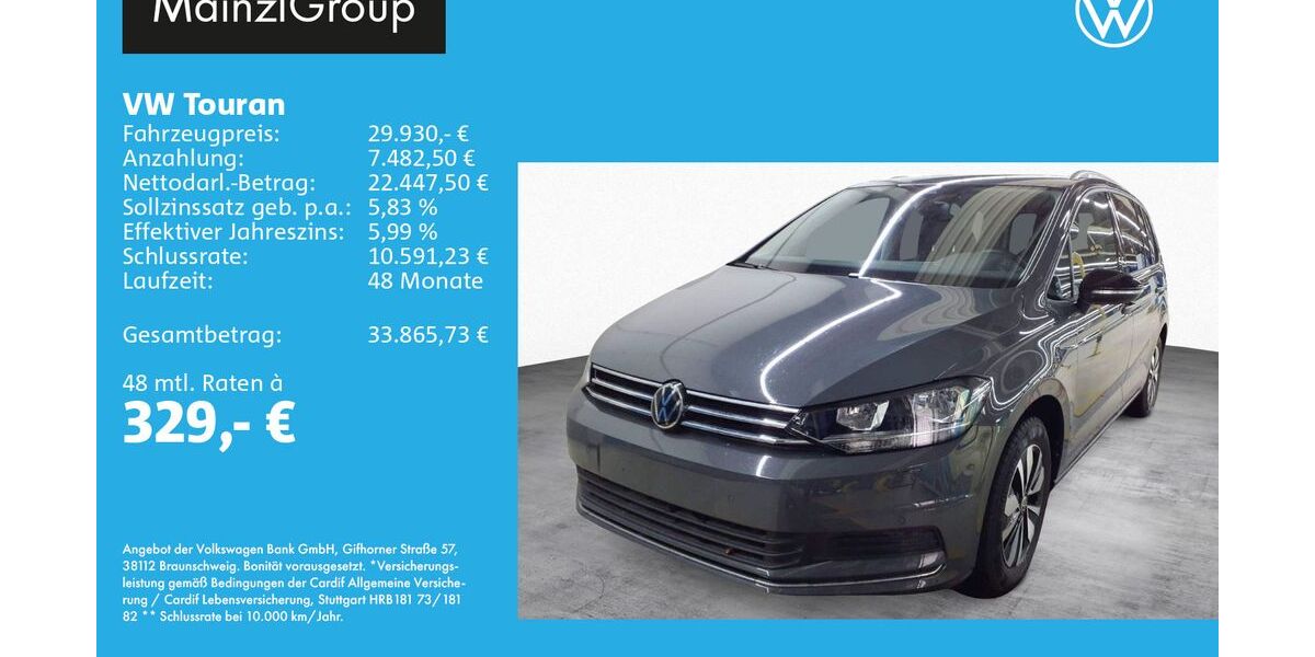 VW Touran 20.300 km 29.930 &euro; Feldkirchen/Westerham 83620