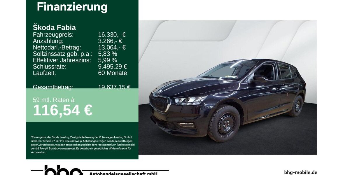 Skoda Fabia 16.545 km 15.960 &euro; Tübingen 72072