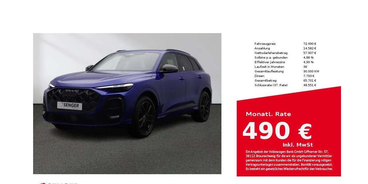 Audi Q5 6.000 km 72.490 &euro; Münster 48153