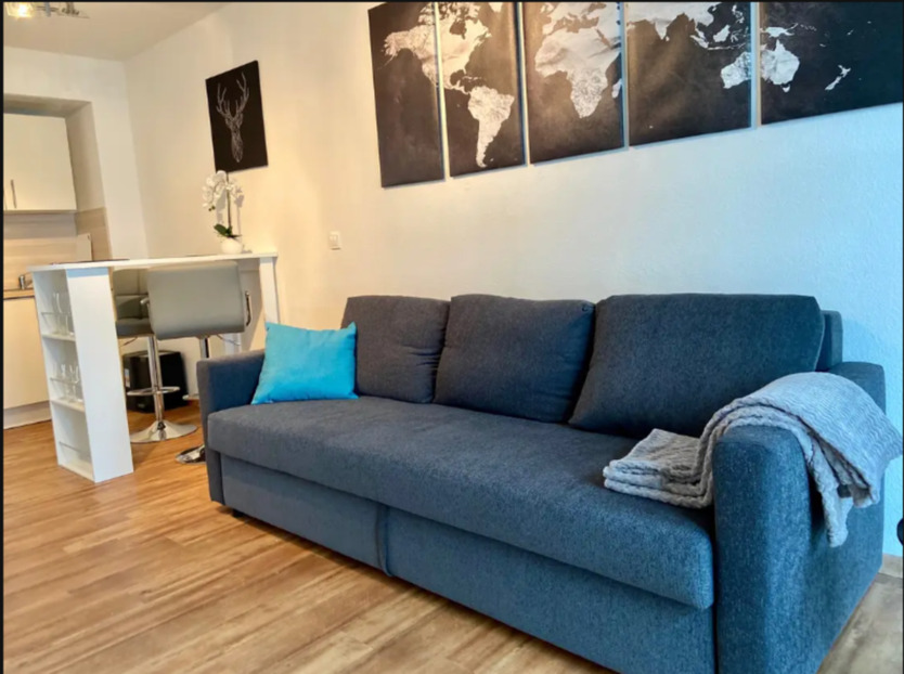 provisionsfrei - Modernes Single-Apartment m. Stpl - 2 Terr, EBK