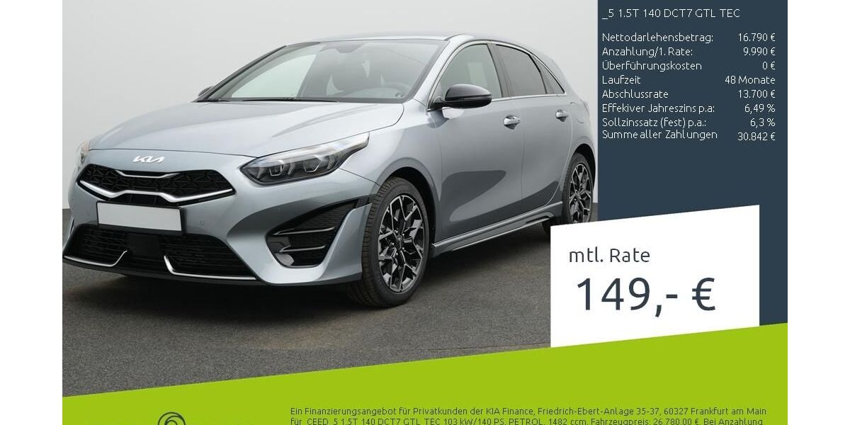 Kia ceed / Ceed 1.870 km 26.780 &euro; Bocholt 46395