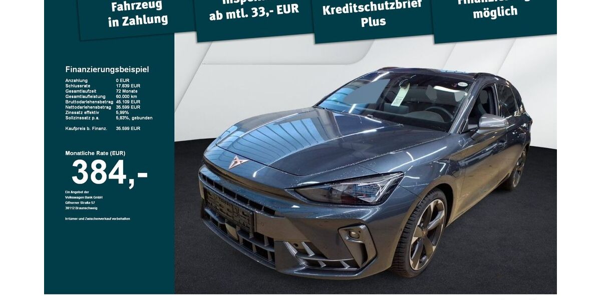 Cupra Leon 3.425 km 34.999 &euro; Kempten 87437