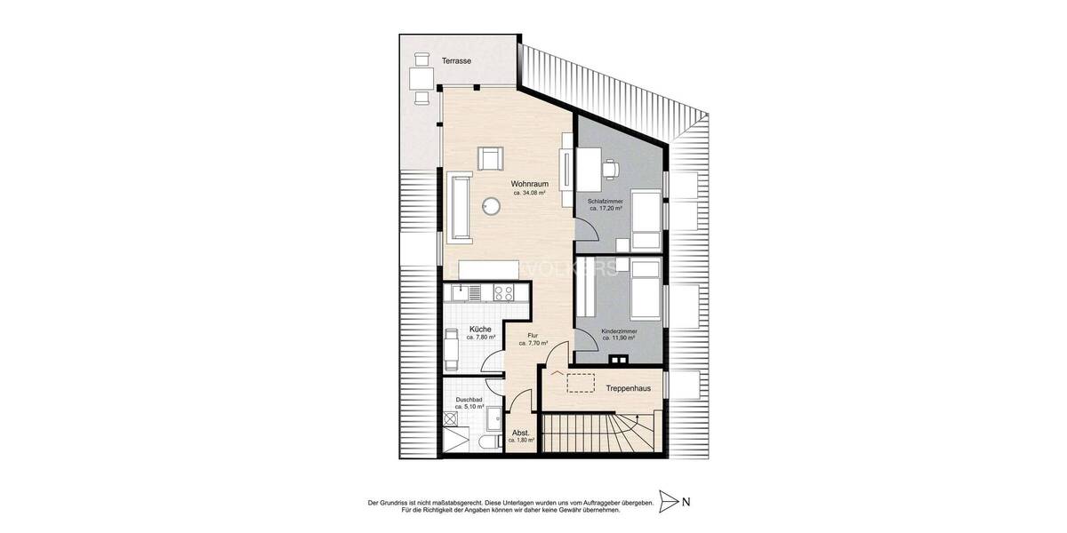 Etagenwohnung Kaltenkirchen - 3 Zimmer, 90 m&sup2;, 235.000&euro; | Angebot:25701628