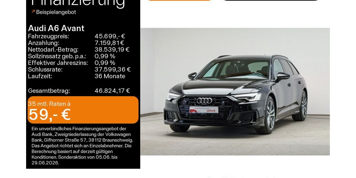 Audi A6 19.800 km 44.999 &euro; Mühlheim 63165