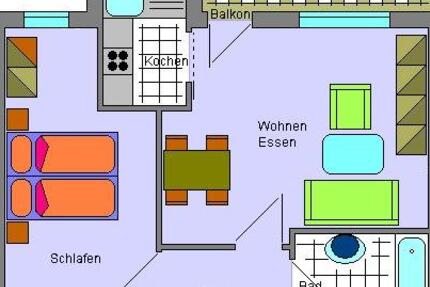 Wohnung Magdeburg Leipziger Straße - 2 Zimmer, 52 m&sup2;, 129.000&euro; | Angebot:27143922