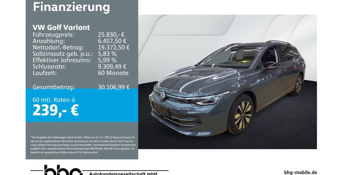 VW Golf 18.433 km 25.460 &euro; Durmersheim 76448