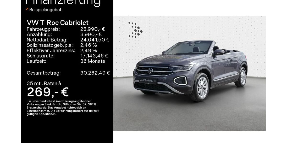 VW T-Roc 8.774 km 28.990 &euro; Schweinfurt 97424